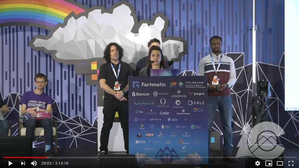 While most missed it at #EthDenver, the award @VitalikButerin gave to https://t.co/Qm0FjQBdbX should not go unnoticed. A #Web3 application that can truly help the homeless by a positive reward system. Truly inspiring.  #Ethereum https://t.co/Le2H3QMN8j @CAgovernor @KamalaHarris https://t.co/OgqbQkFWfS